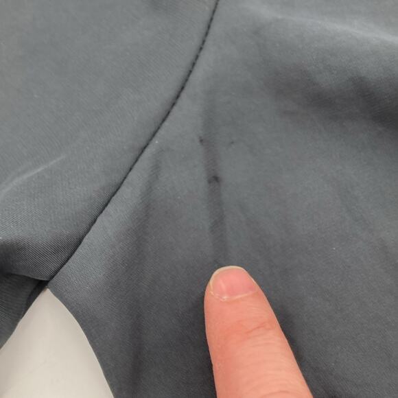 Show Me Your Mumu Womens Gray Belted Poly Wrap Jacket Bell Sleeve Size M - Picture 6 of 11